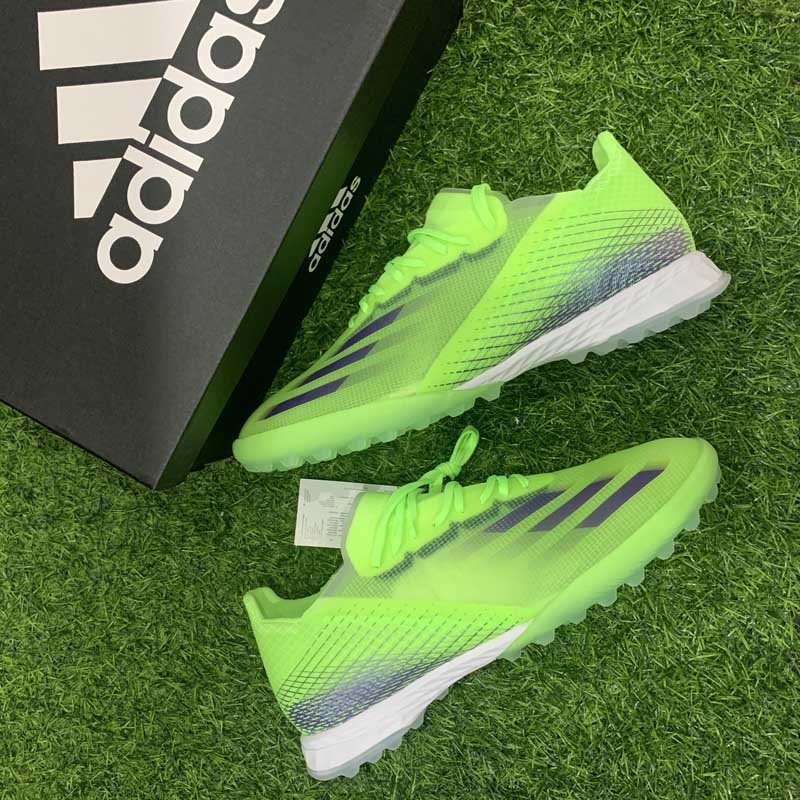 adidas X Ghosted.1 TF EG8175 Precision To Blur - Signal Green / Energy Ink / Semi Solar Slime